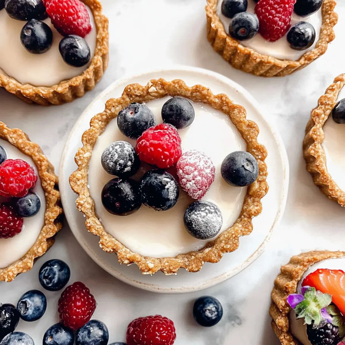 Vegan Mini Fruit Tarts