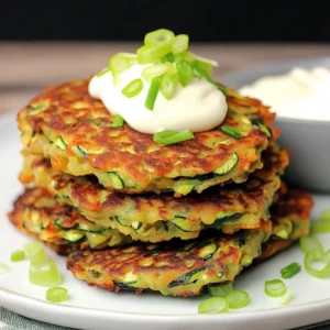 Vegan Zucchini Fritters