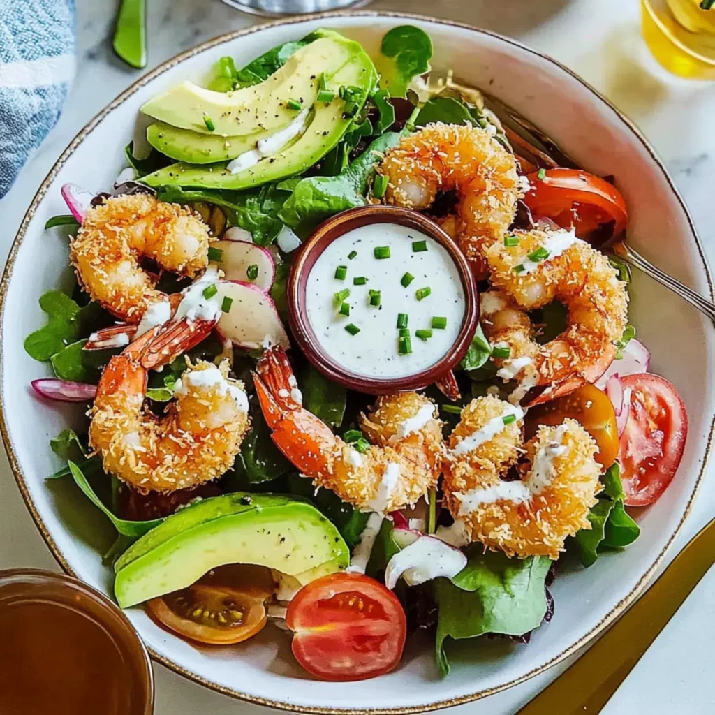 Coconut Shrimp Summer Salad for a Refreshing Taste Adventure