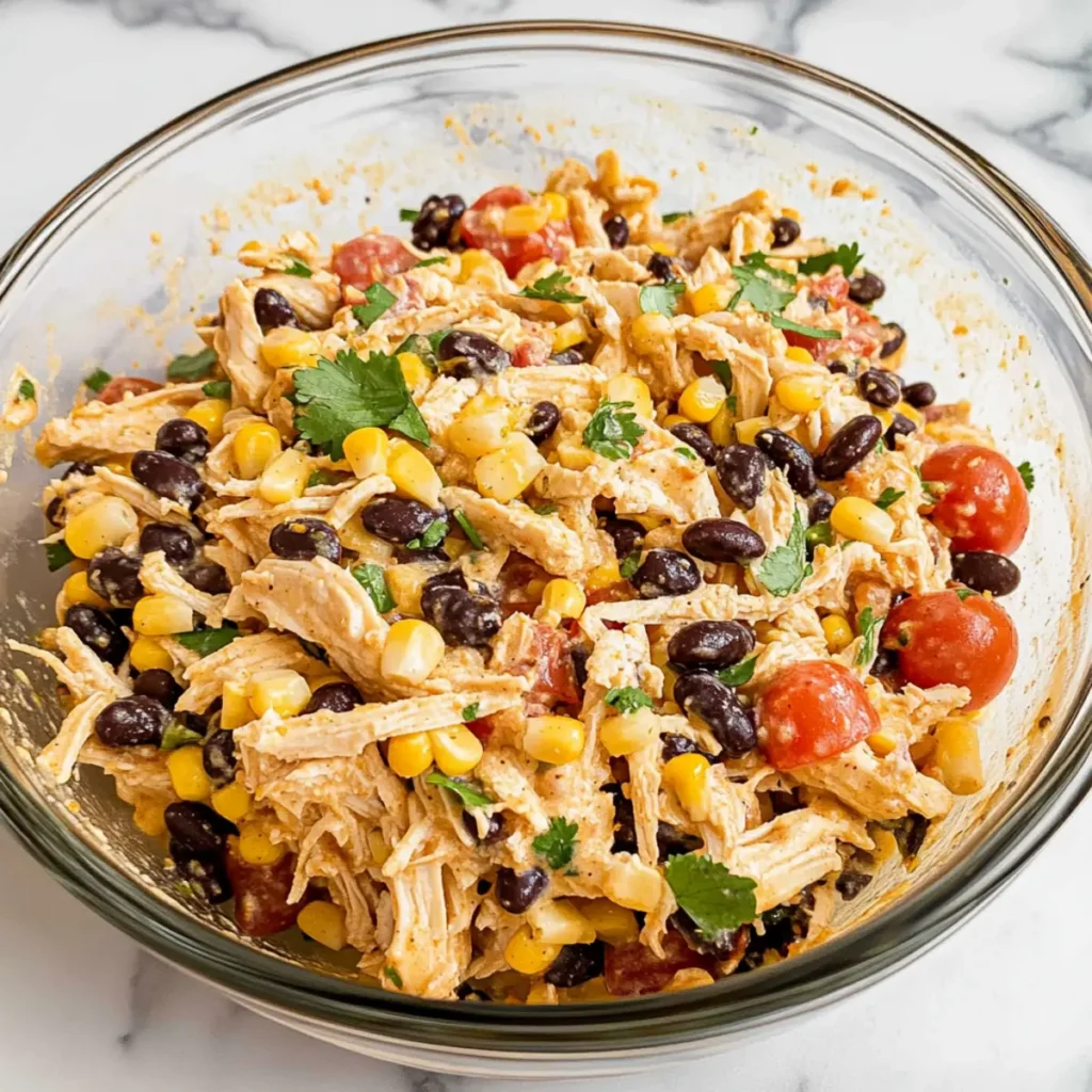 Zesty Quick Southwest Chicken Salad Ready in 10 Minutes