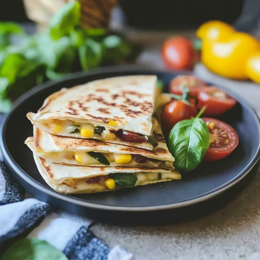 Summer Harvest Cheddar Quesadilla: A Taste of Summer Bliss