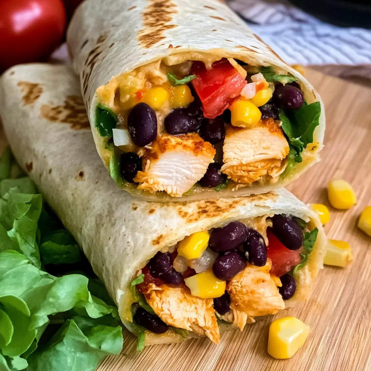 Southwest Chicken Wrap Recipe
