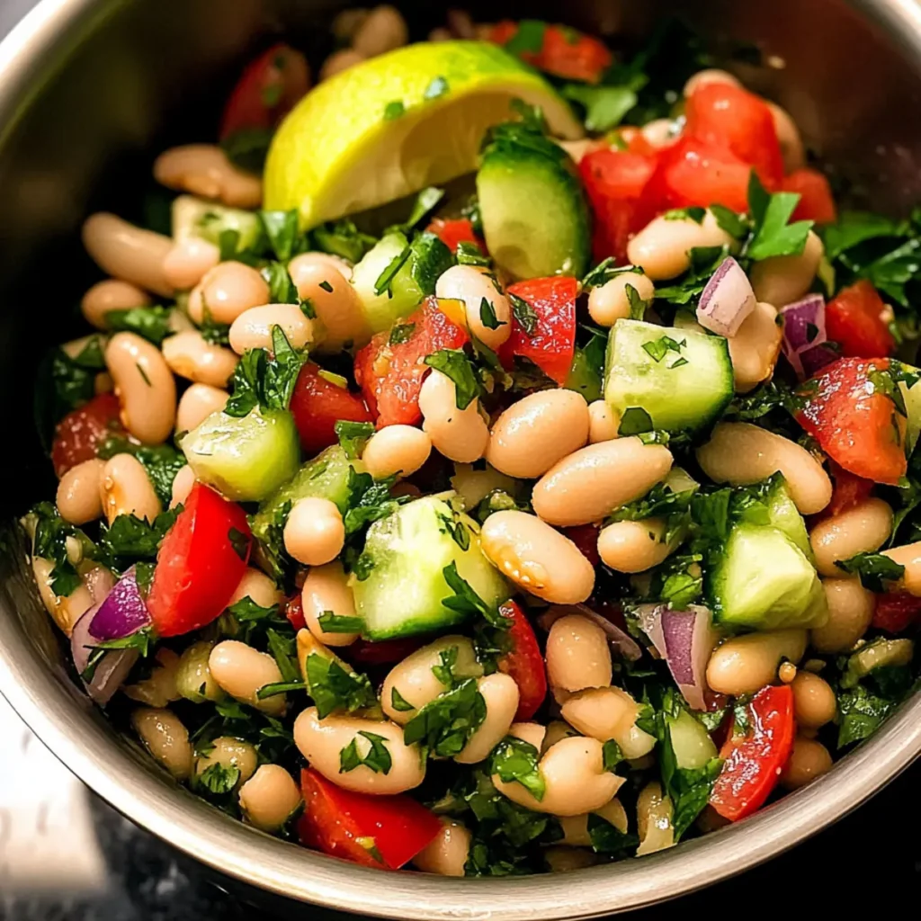 White Bean Tabbouleh Salad: A Fresh, Protein-Packed Delight