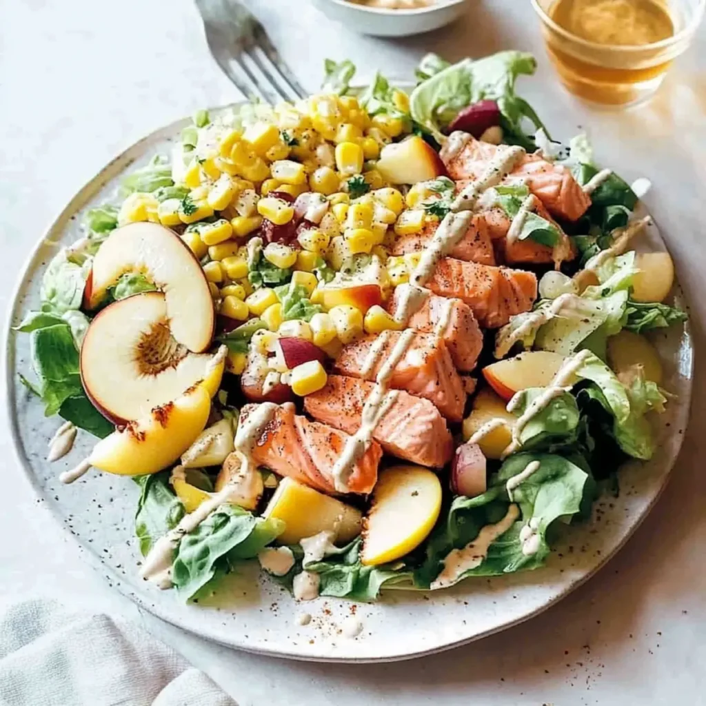 Loaded Summer Salmon Salad That Refreshes Every Bite