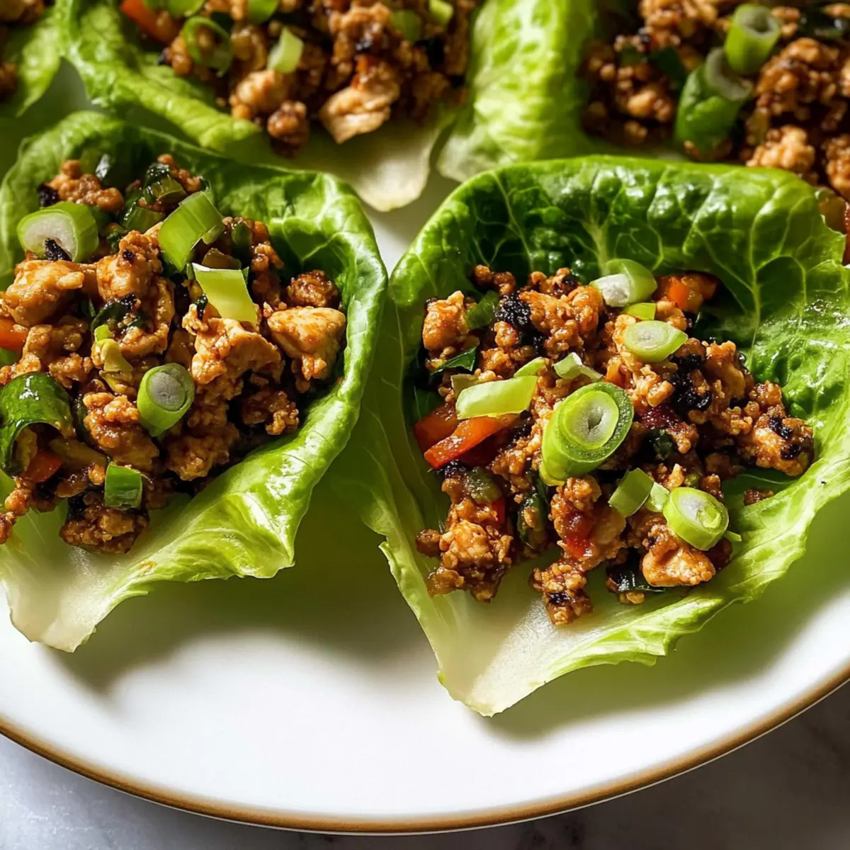 Chicken Lettuce Wraps