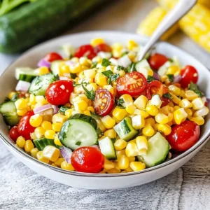 Fresh Corn Salad