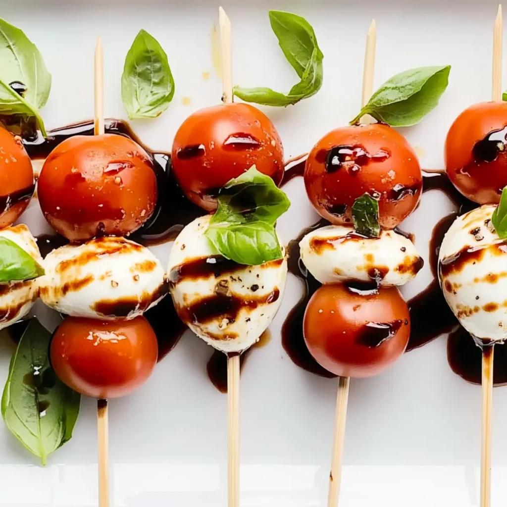 Delicious Caprese Bites: Quick, No-Cook Appetizer Magic