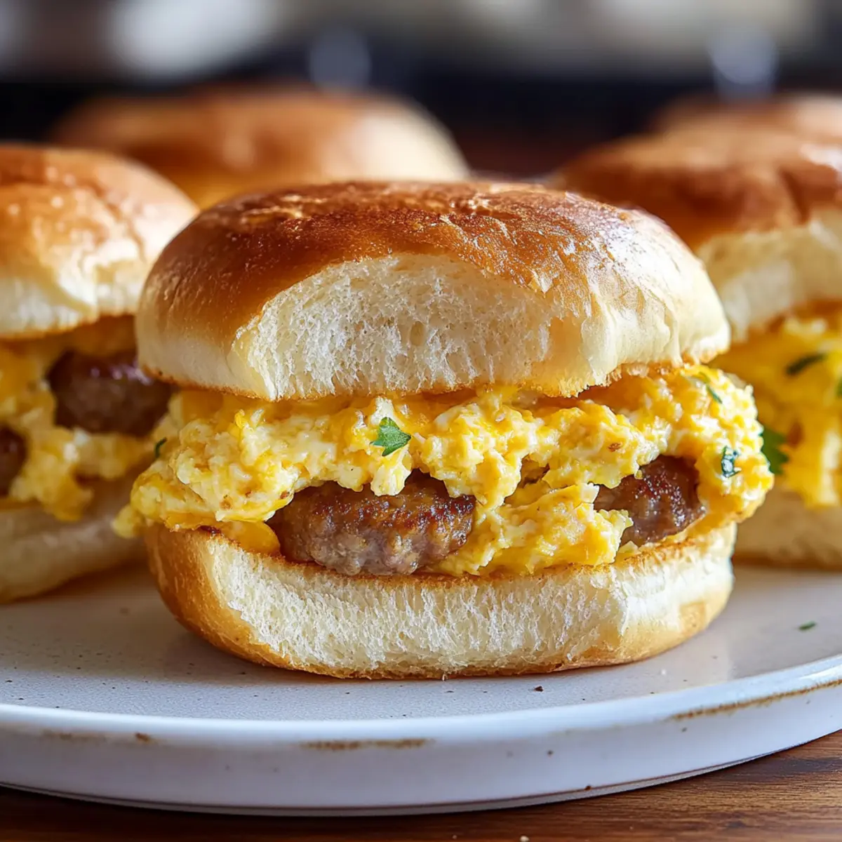 Make-Ahead Breakfast Sliders