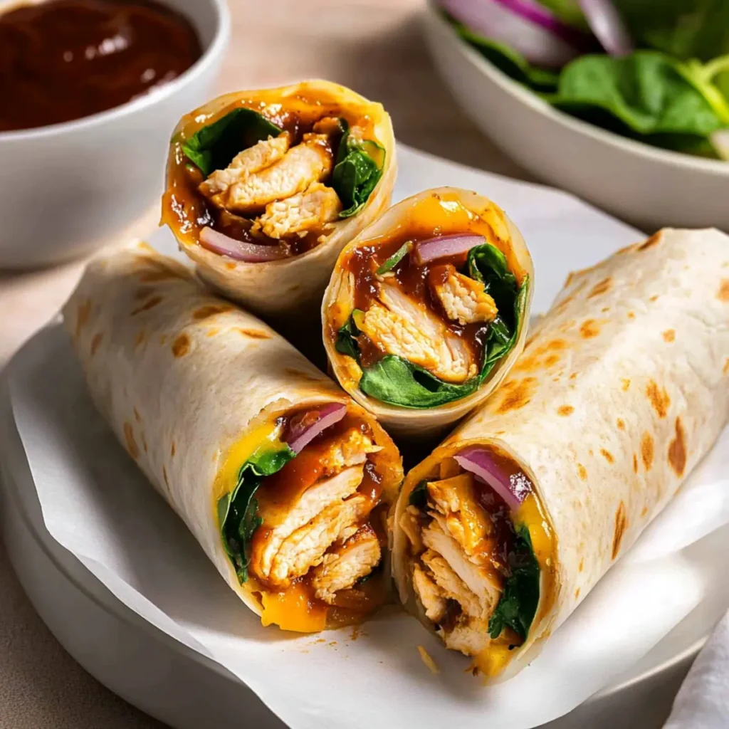 10-Minute BBQ Chicken Wrap Recipe for Busy Days
