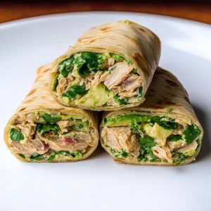 Hot Honey Tunacado Wrap