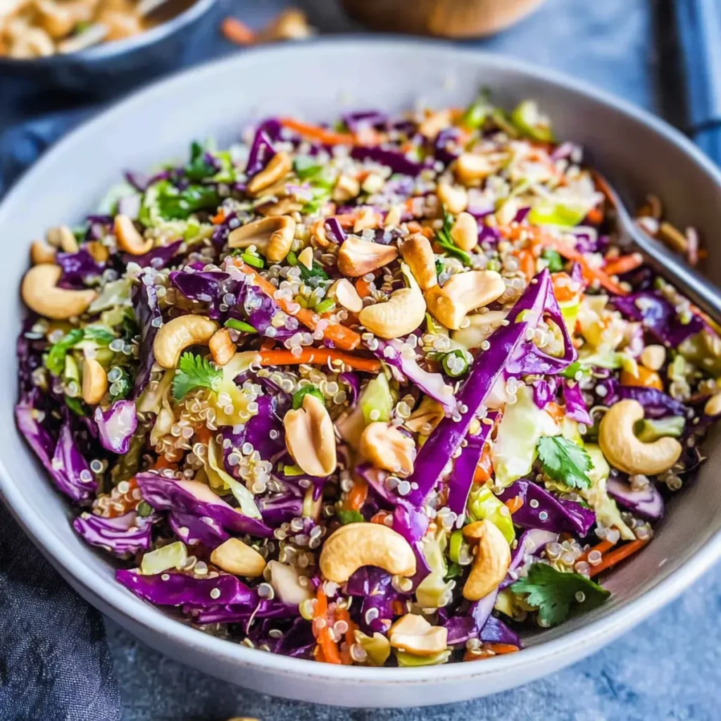 Asian Slaw Recipe with Sesame Ginger Dressing