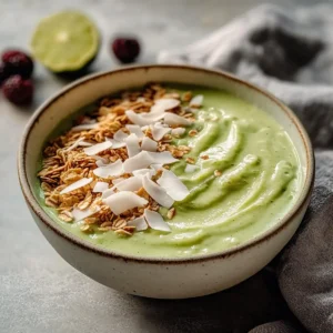 Coconut Key Lime Smoothie