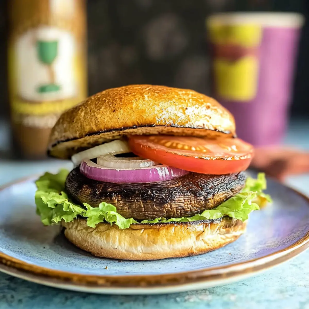 Portobello Mushroom Burgers