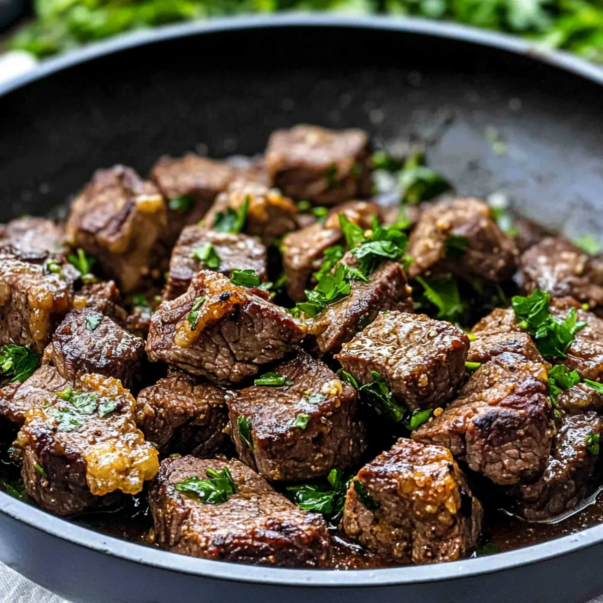Garlic Butter Steak Bites