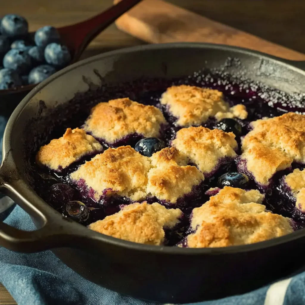 Delicious Blueberry Cobbler That Melts in Your Mouth