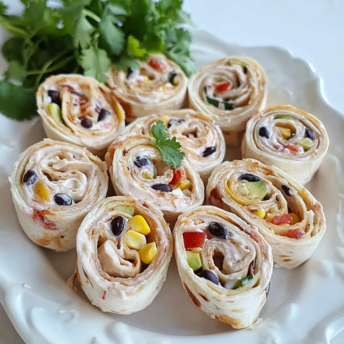 Southwestern Pinwheels Appetizers