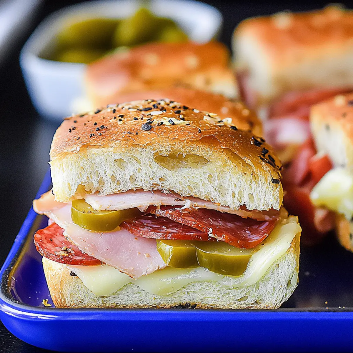 Hot Italian Sub Sliders