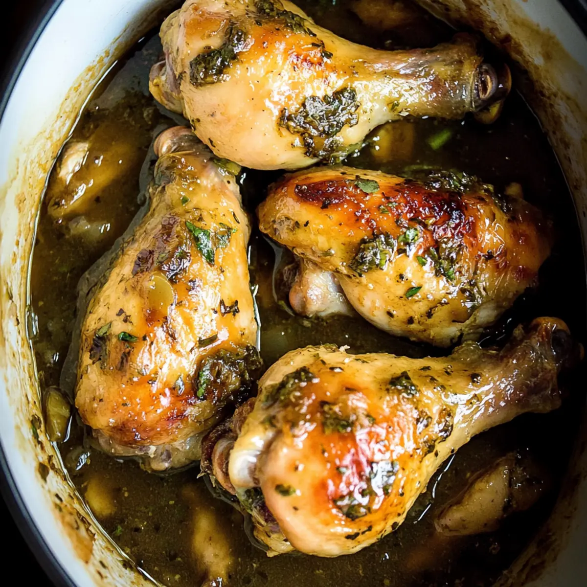 Slow Cooker Chicken Drumsticks