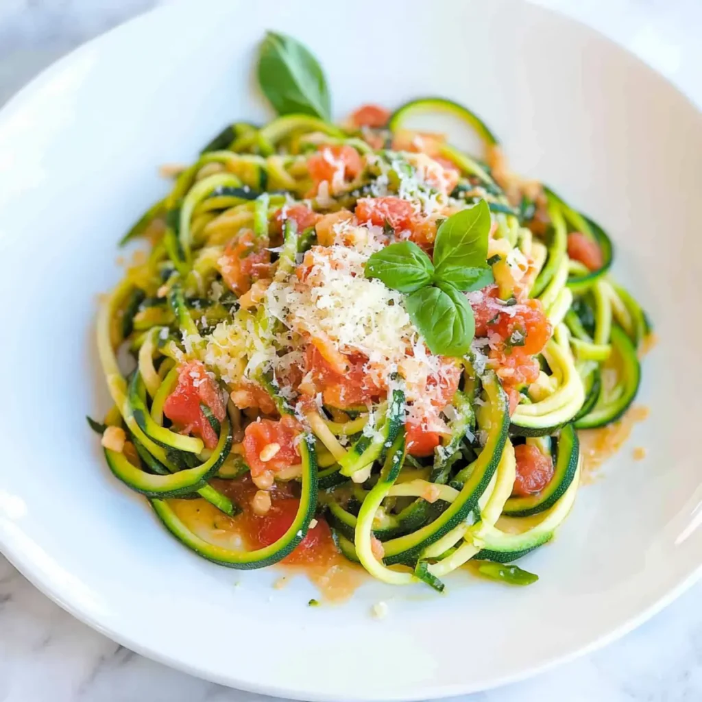 Zucchini Noodles That Dazzle: Fresh, Flavorful, and Low-Carb