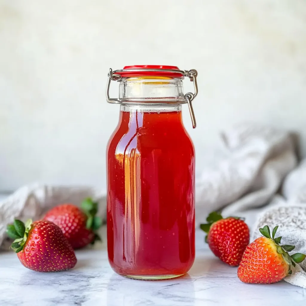 Strawberry Simple Syrup