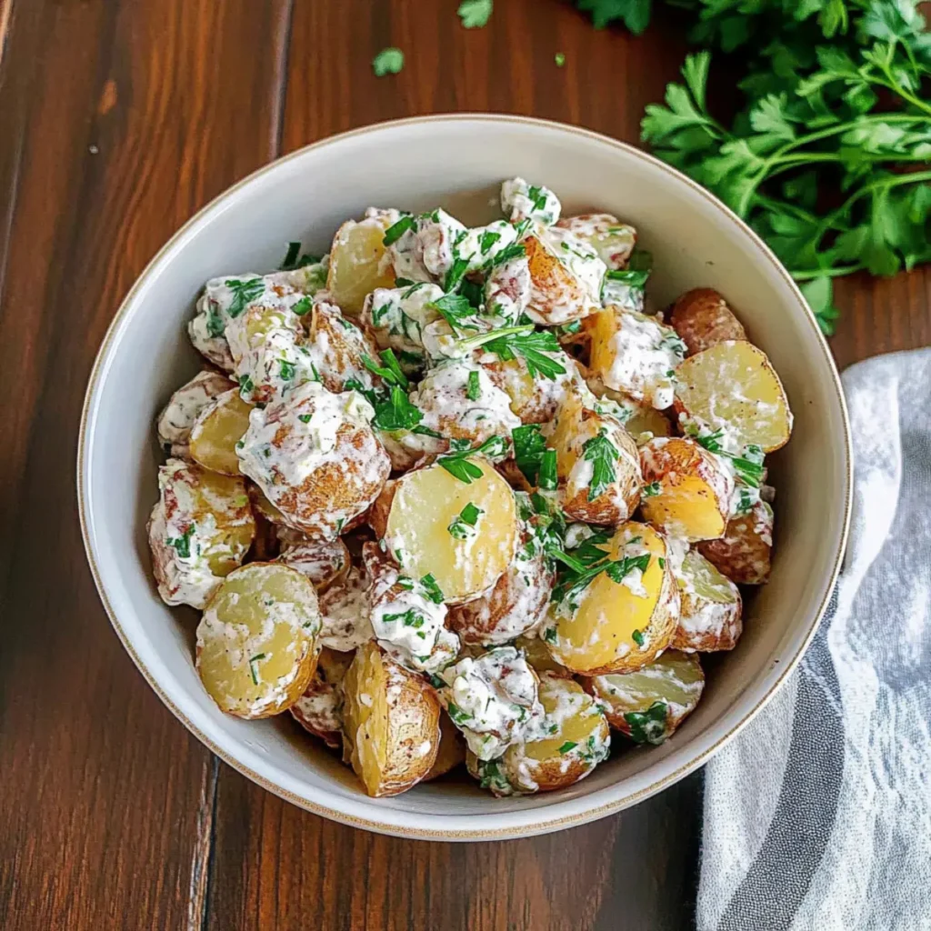 Crispy Smashed Potato Salad: Your New Favorite BBQ Side!