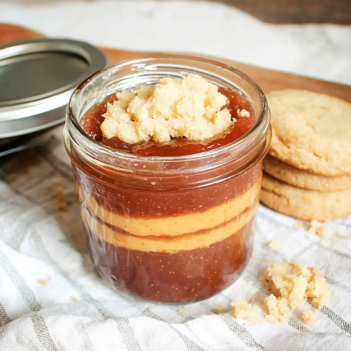 Peach Cobbler Jam