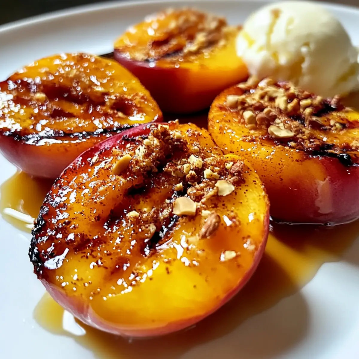 Grilled Peaches