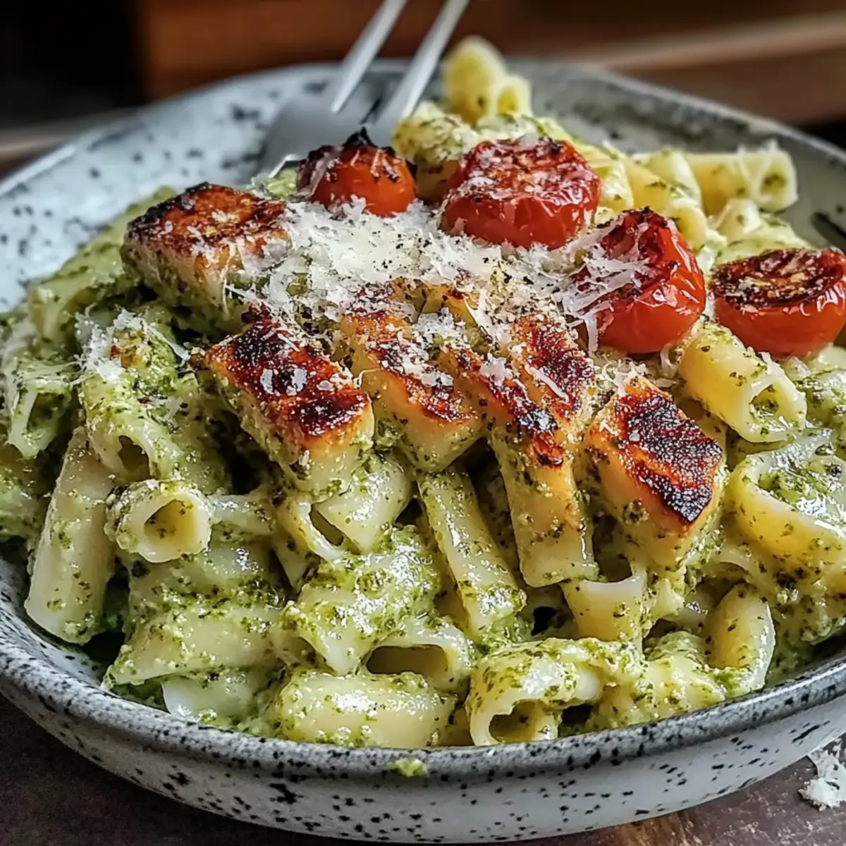 Creamy Pesto Sauce Pasta