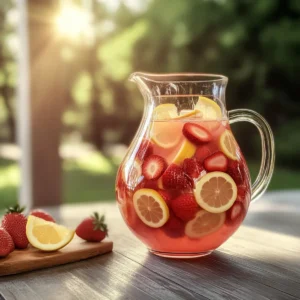 Strawberry Lemonade Sangria