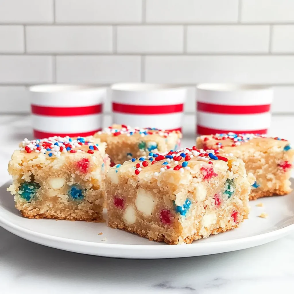 Delightful 4th of July Gooey Butter Bars for Summer Fun