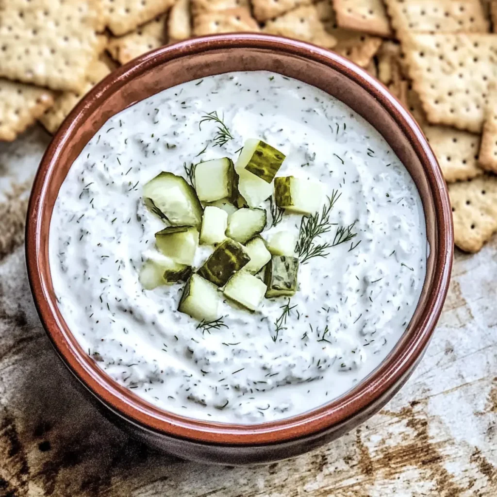 Creamy Dill Pickle Dip You’ll Want at Every Party