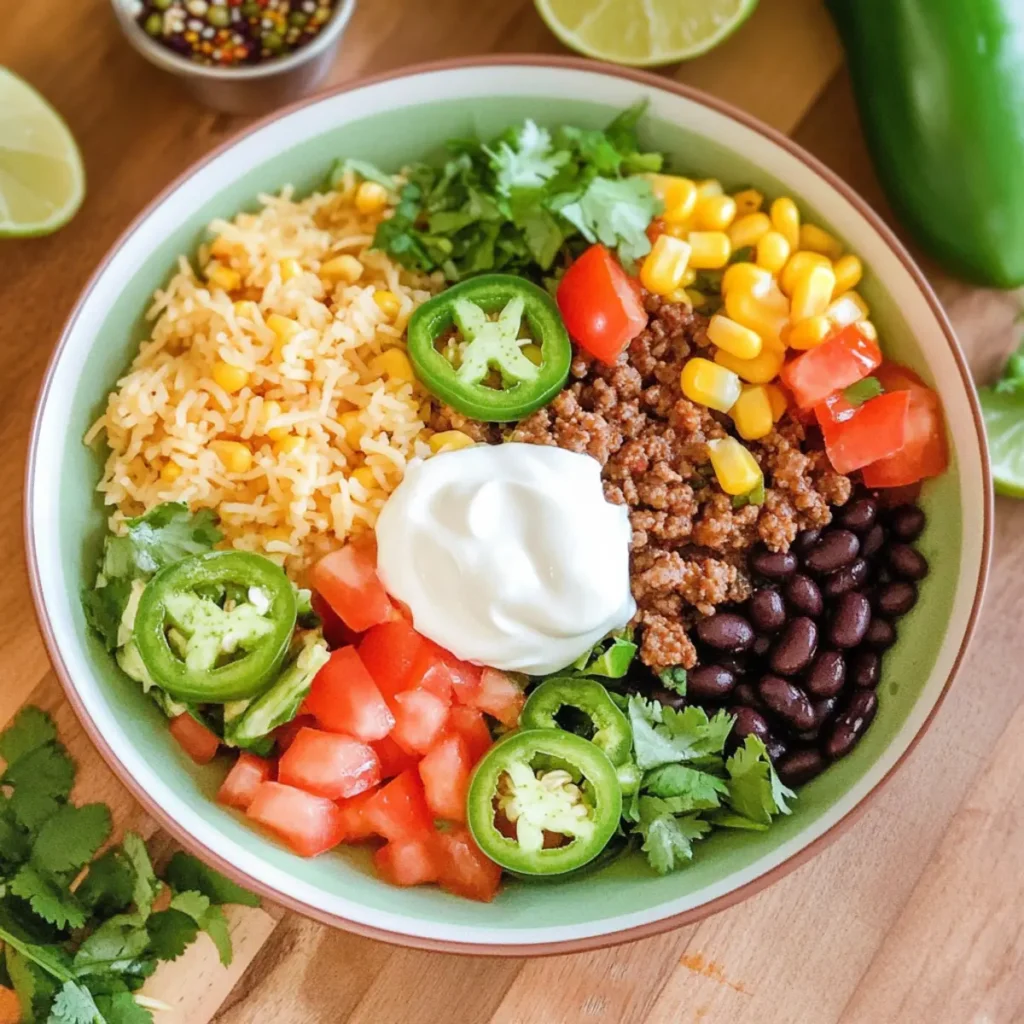 Easy Taco Bowl Recipe