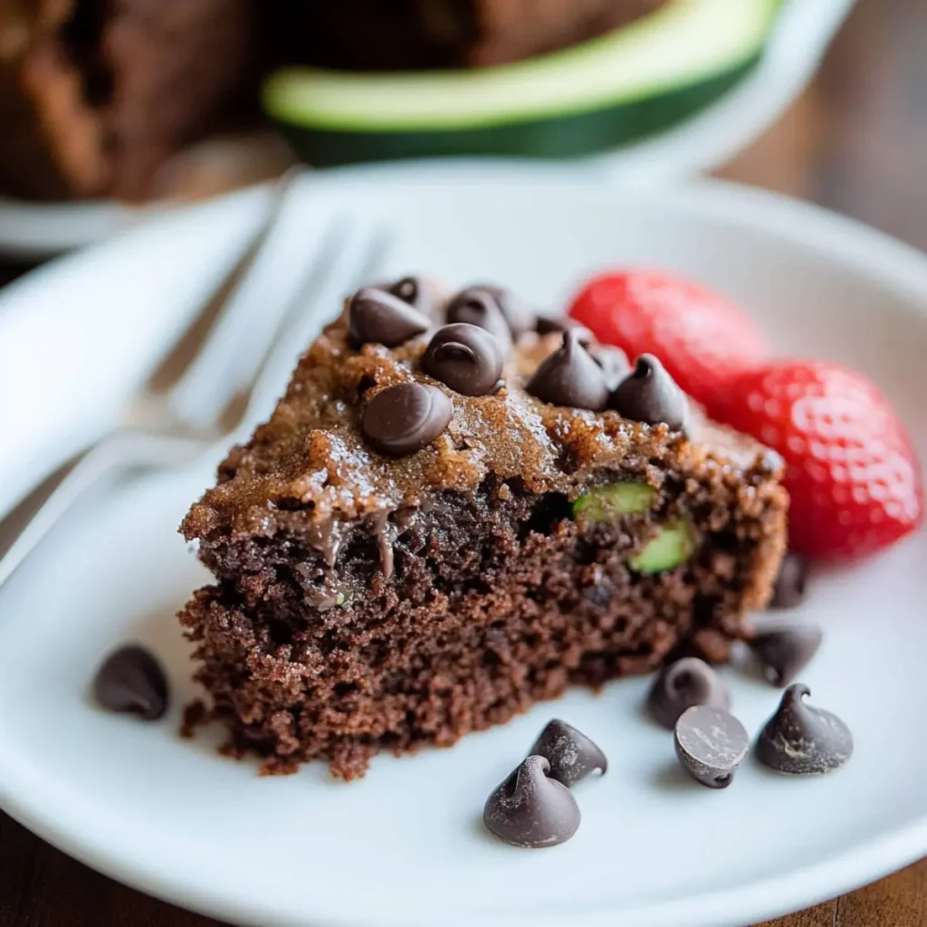 Satisfy Your Sweet Tooth with Double Chocolate Zucchini Cake