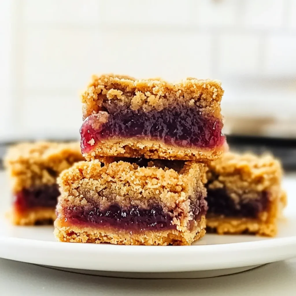 Peanut Butter and Jelly Bars – A Nostalgic Homemade Delight