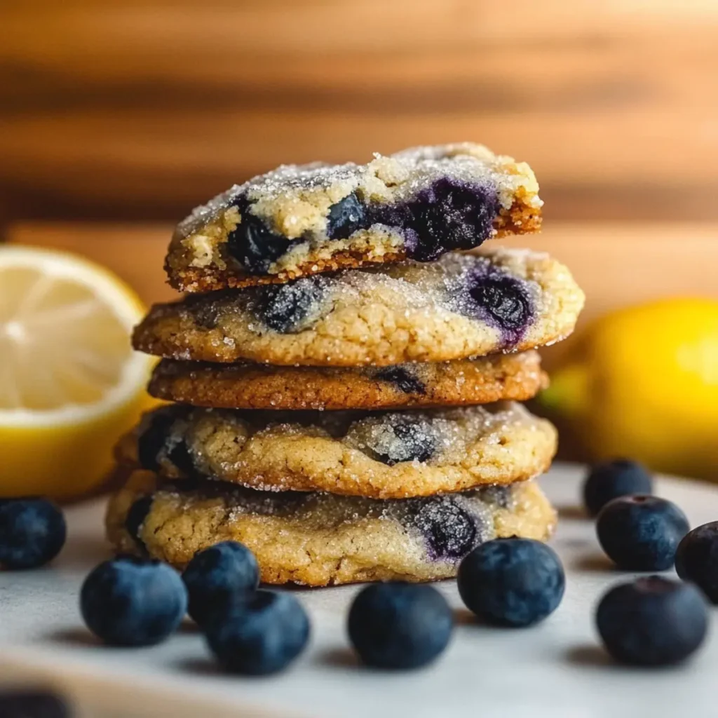 Lemon Blueberry Cookies