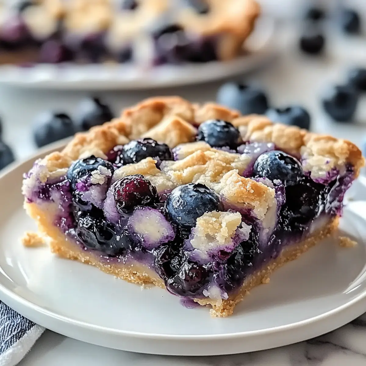 Blueberry Pie Bars