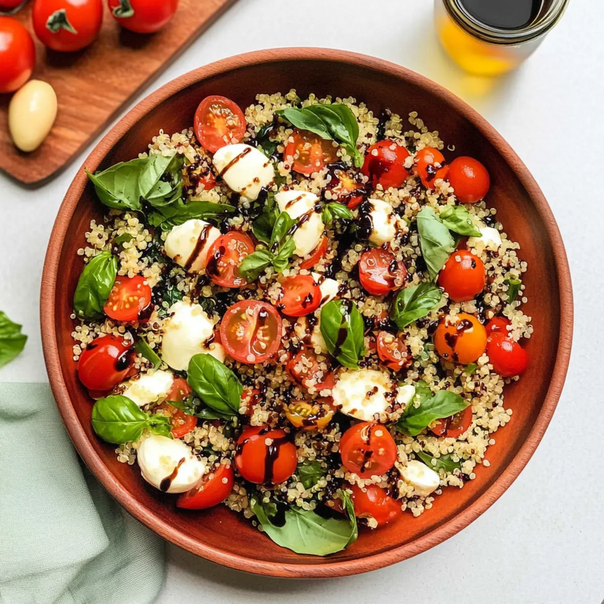 Caprese Quinoa Salad