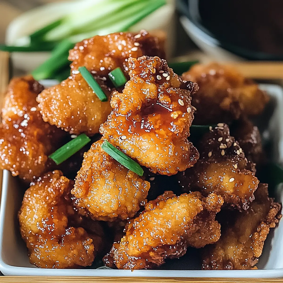 Hawaiian Fried Garlic Chicken