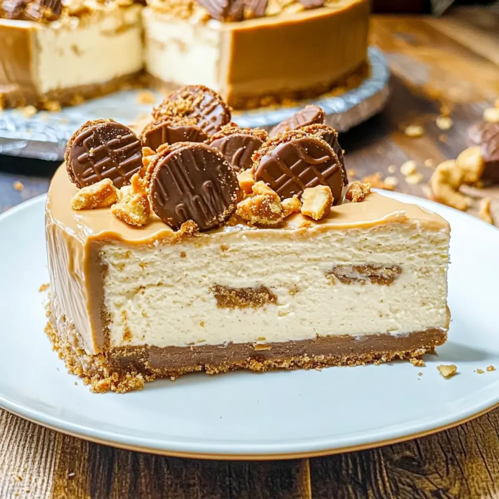 Creamy Nutter Butter Cheesecake for Peanut Butter Lovers