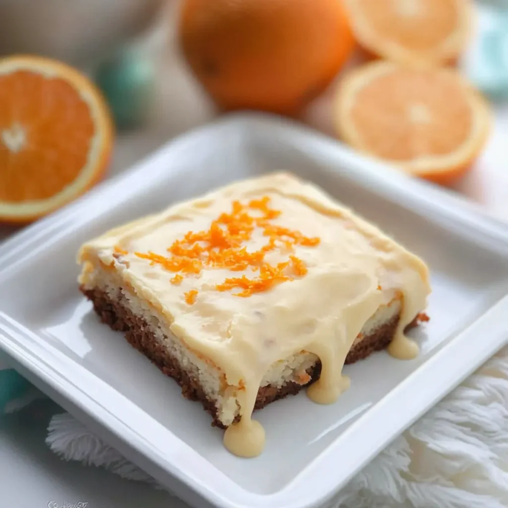 Delicious Blonde Orange Brownies That Brighten Your Day