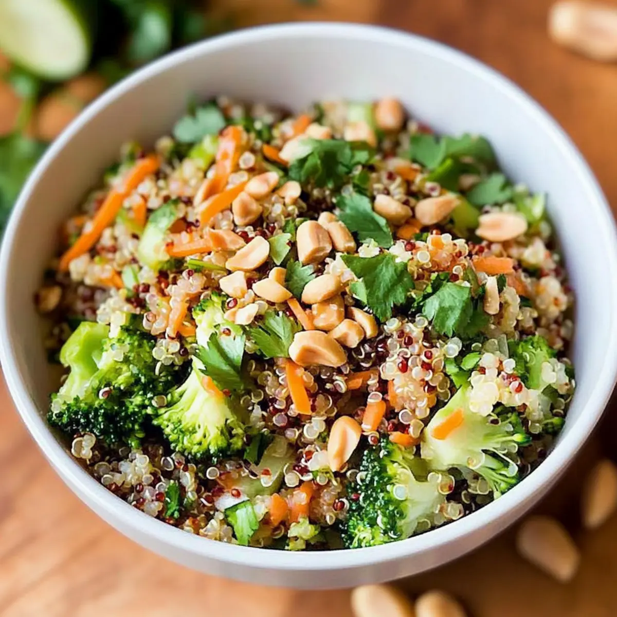 Thai Veggie Quinoa Bowl