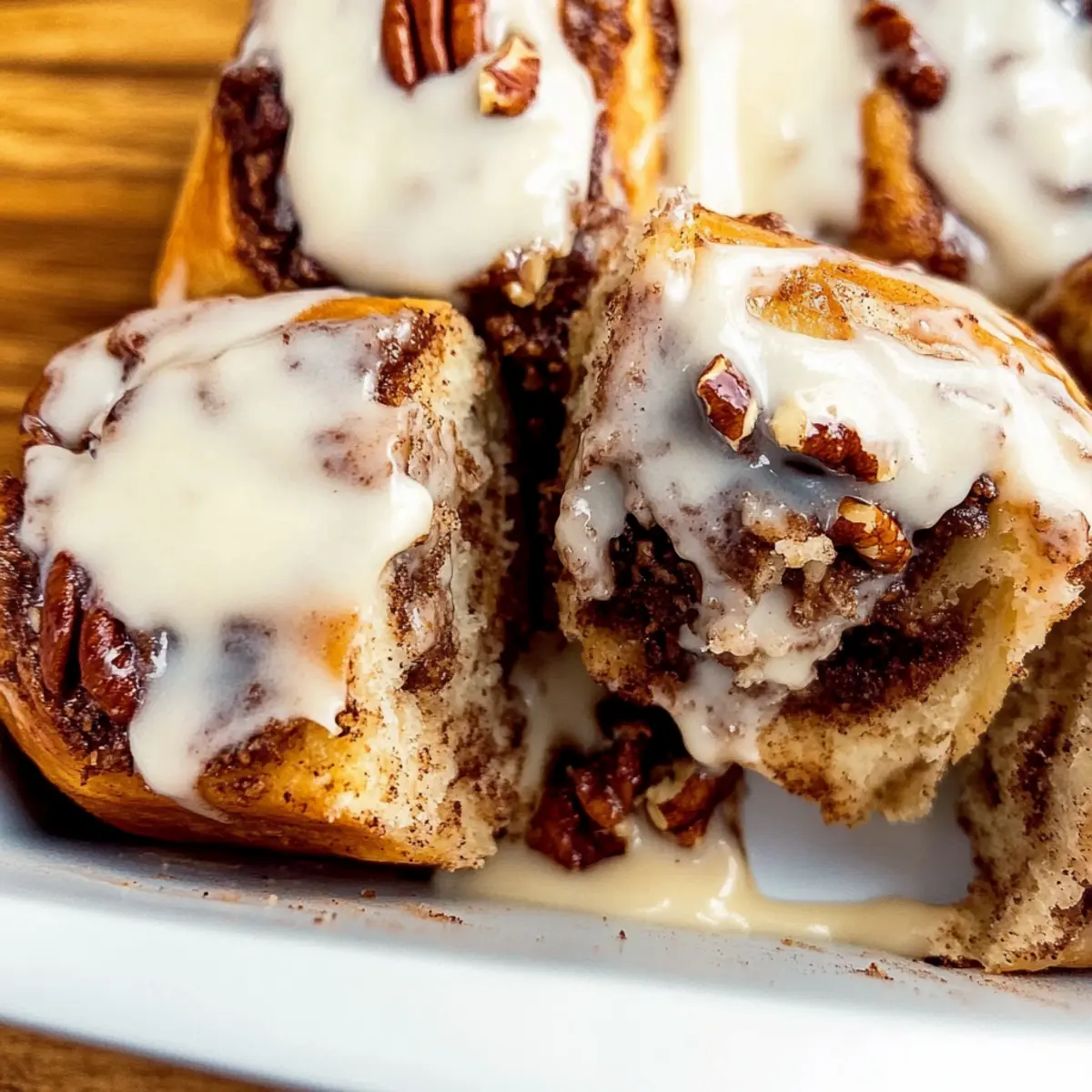Pecan Pie Cinnamon Rolls