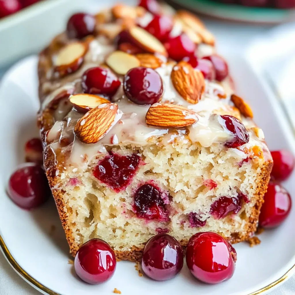 Irresistible Almond Cherry Bread for Your Sweet Cravings