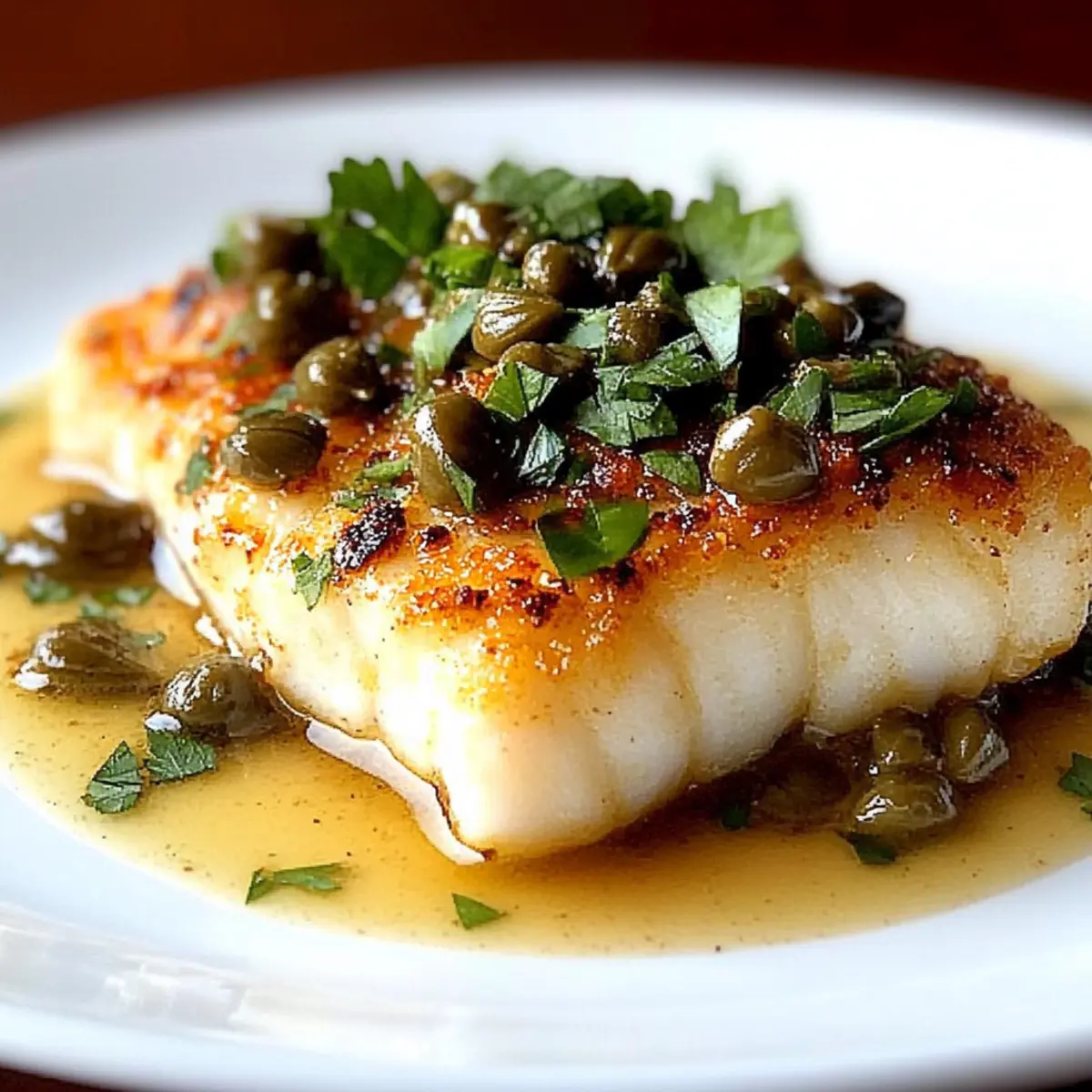 Cod Piccata