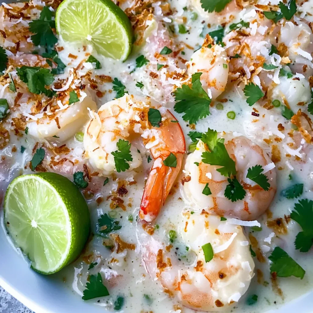Coconut Lime Shrimp
