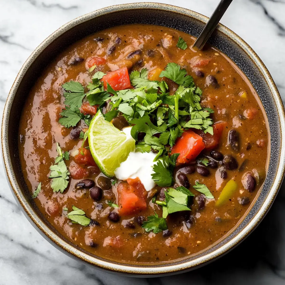 Easy Black Bean Soup