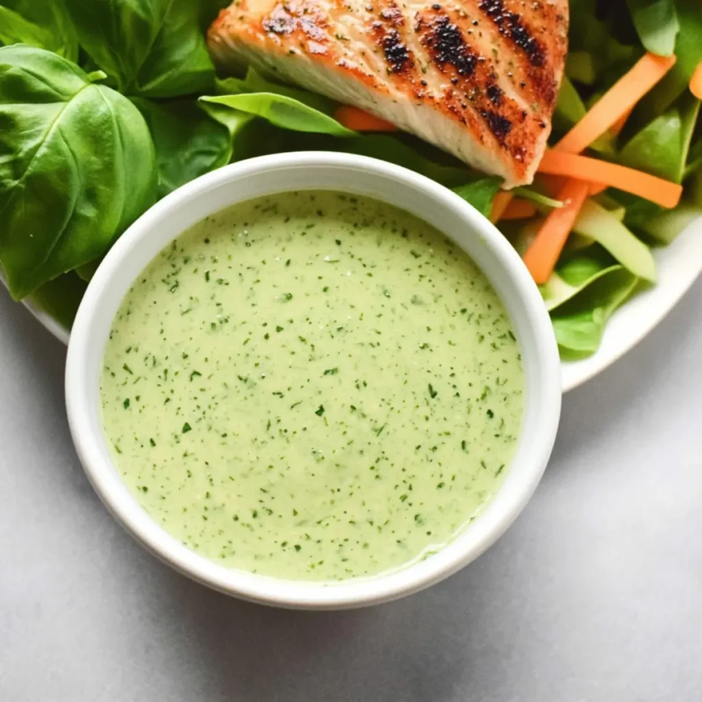 Creamy Basil Dressing
