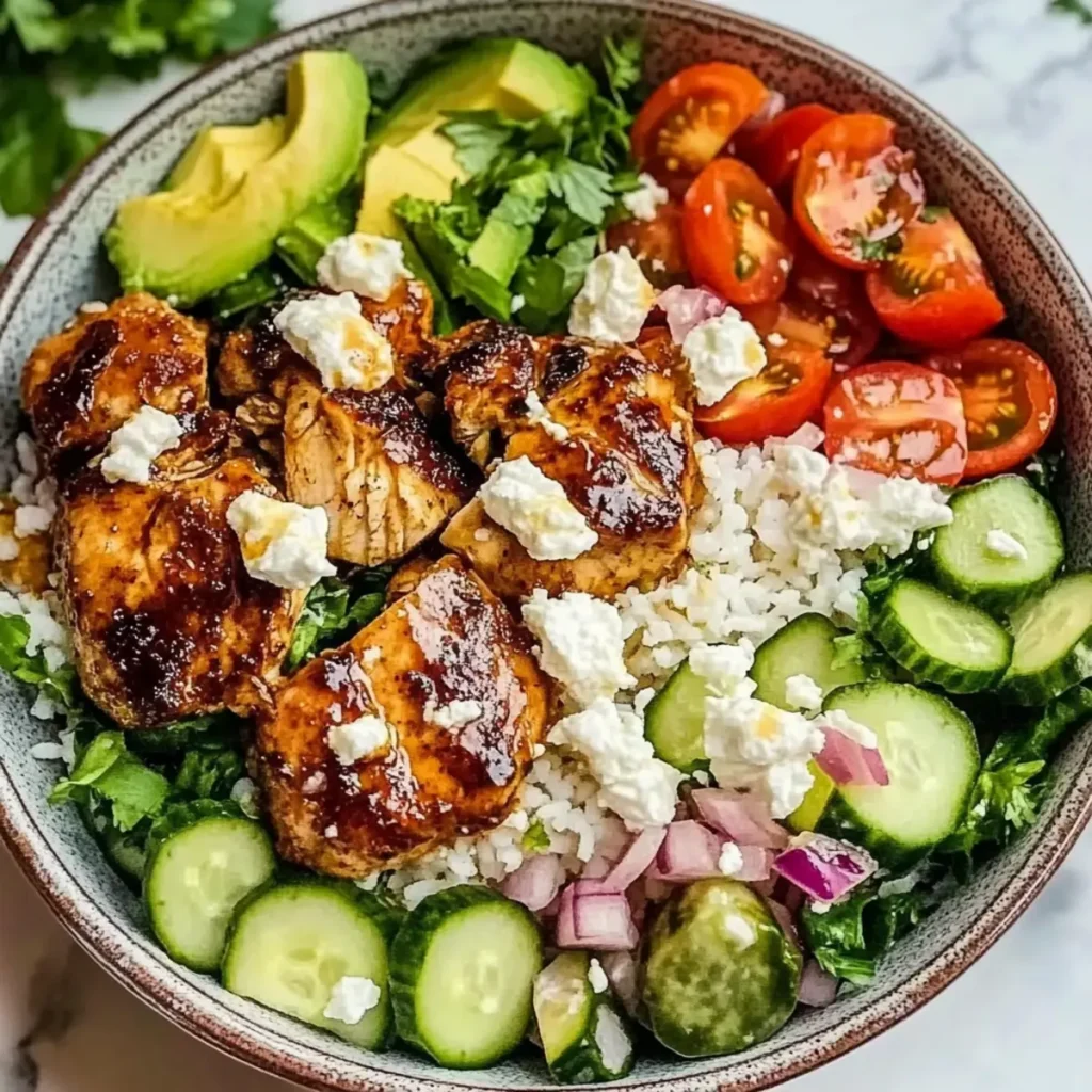 Cava Honey Harissa Chicken Bowls