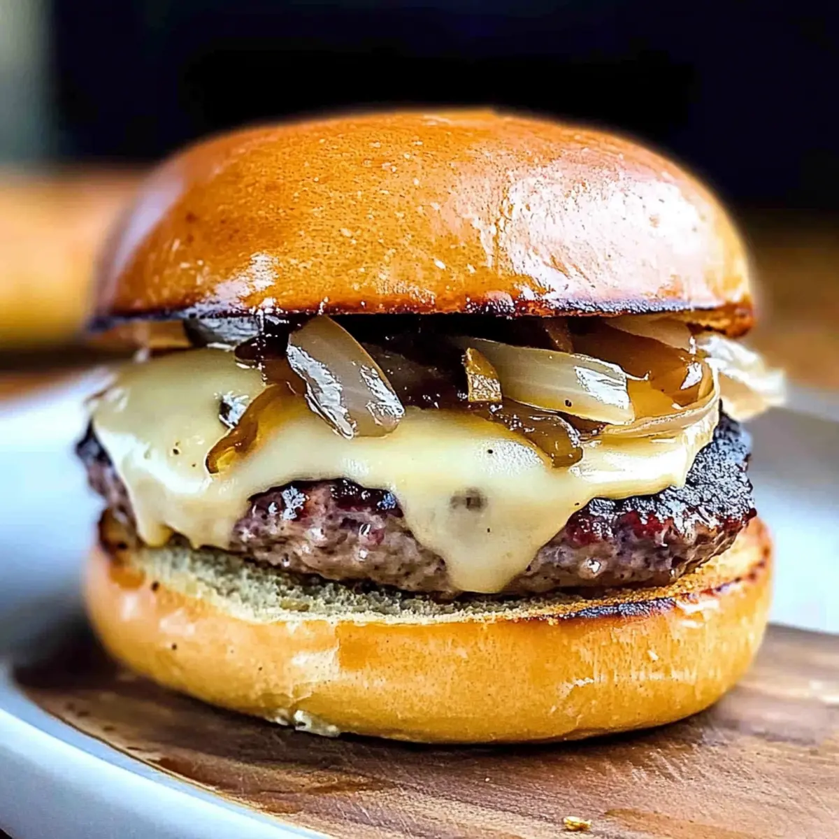 Smash Burgers On Grill
