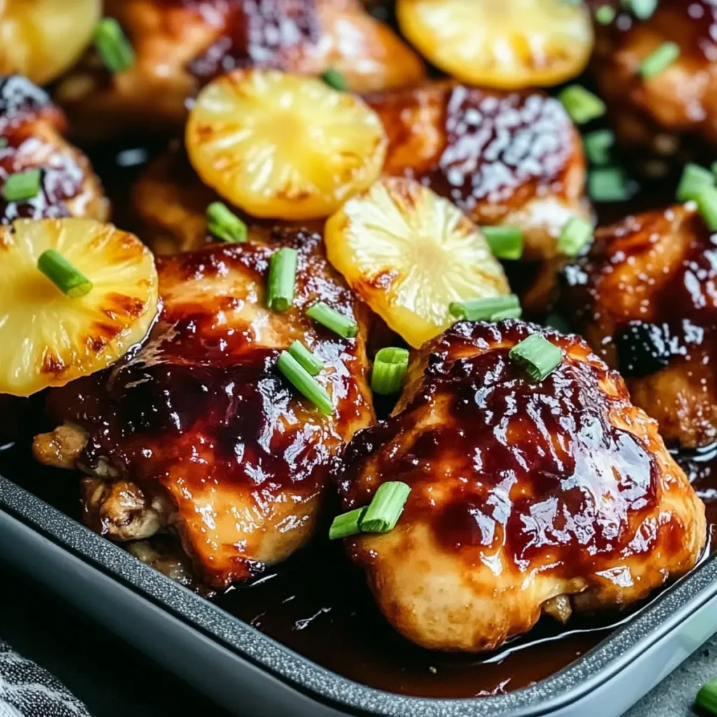 Baked Huli Huli Chicken